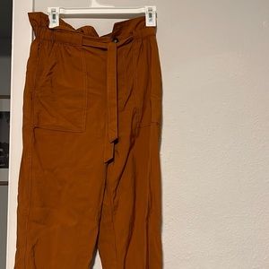Madewell orange trouser pant small